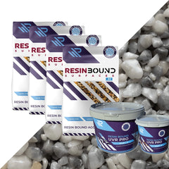 Kit de résine UV gris tourterelle 1-5 mm